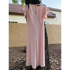 Karl Lagerfeld light pink jumpsuit